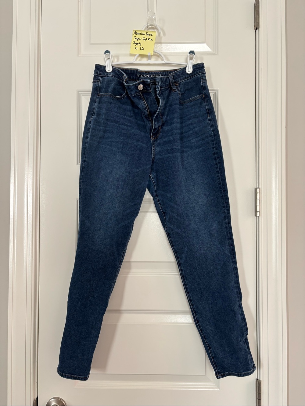 American Eagle Outfitters Navy Skinny High-Rise Jeggings